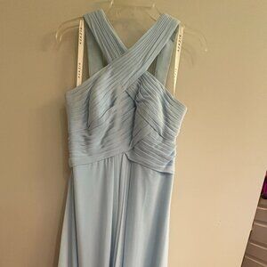 Azazie Light Blue Bridesmaid's Dress